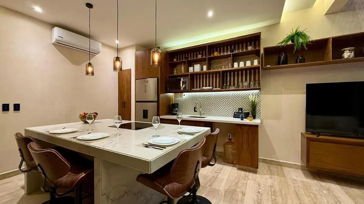 Luxurious Loft - Private Plunge Pool - Rooftop Playa del Carmen Apartment