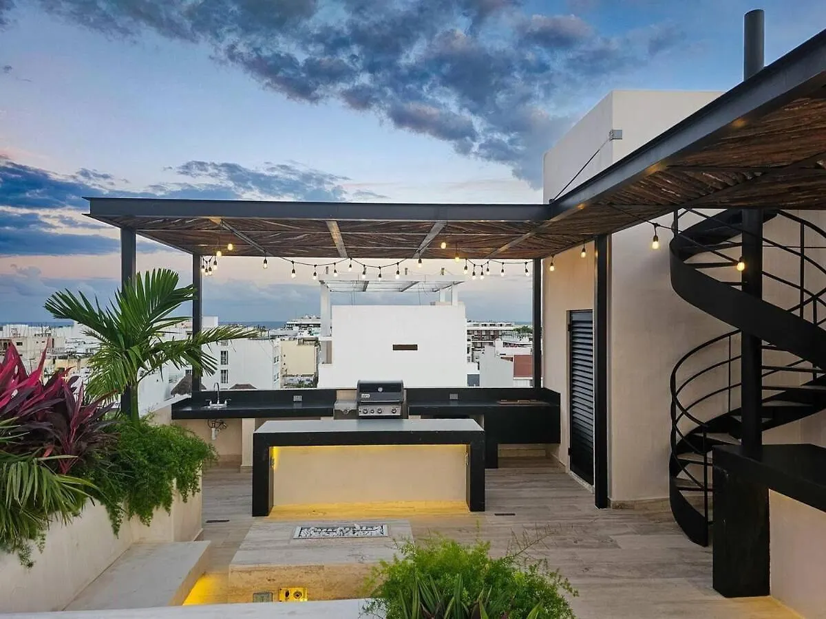 Apartment Luxurious Loft - Private Plunge Pool - Rooftop Playa del Carmen